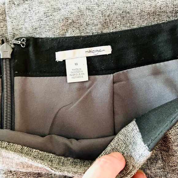 Halogen Gray Pencil Skirt, 10, **3/30% Workwear Bundle** - Picture 4 of 5